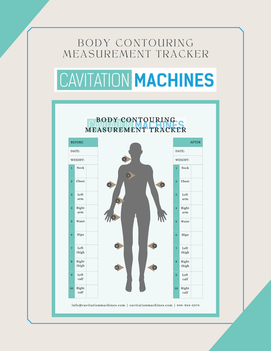 Shape Tactics Body Contouring Measurement Tracker – digital download for estheticians