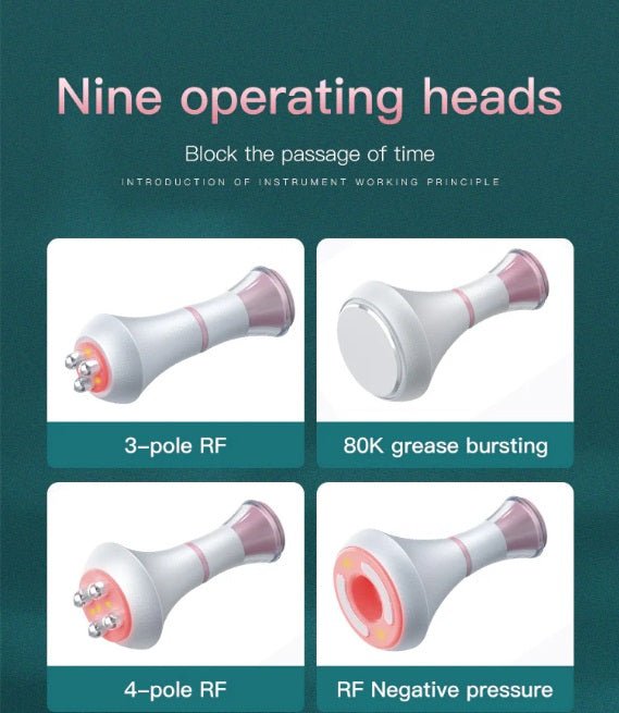 Bio Shape Machine Shape Tactics 9-in-1 Ultrasonic RF Vacuum System with EMS & BIO