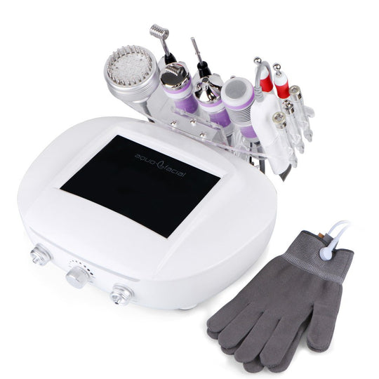 Shape Tactics 9-in-1 Facial System with 3MHz Ultrasound & Dermabrasion – dermabrasion facial machine