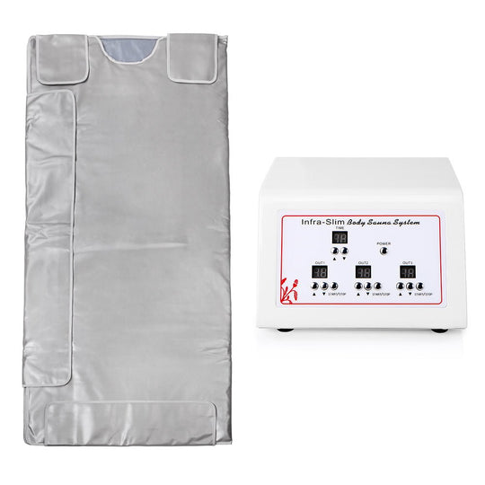 Drip Sweat 3-Zone Sauna Blanket for Weight Loss and Detox with Built-in Infrared Spa Technology