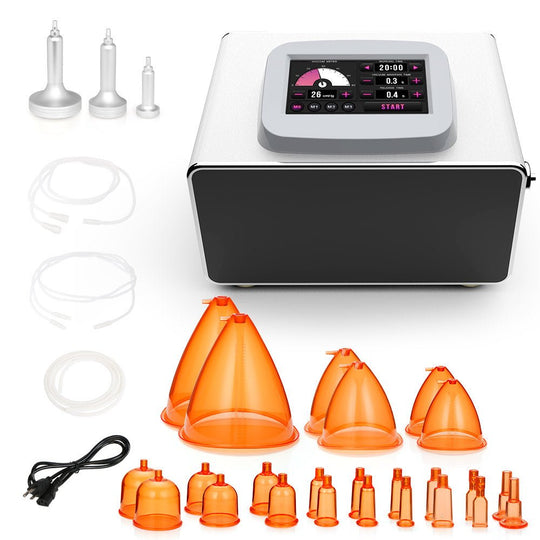 150ml Orange Vacuum Cups for Breast Enhancement and Lymph Detox