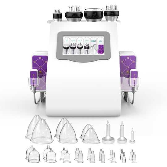 6-in-1 Cavitation RF 160mW Lipo Laser Machine