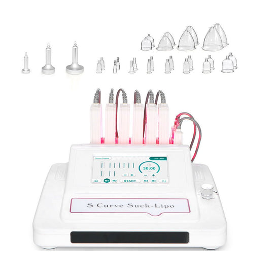 LED lipo laser and vacuum sculpting tool.
