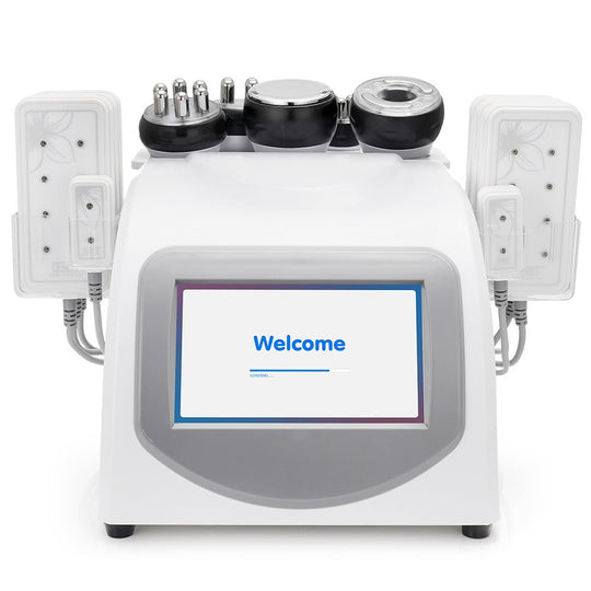 Portable 6-in-1 40k Lipo Cavitation Vacuum RF Slimming Machine